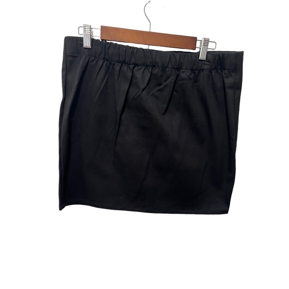 RUE  21 BLACK LACE UP GROMMET STYLE FRONT & BACK STRETCH WAIST SZ  LARGE NWT - Picture 6 of 6